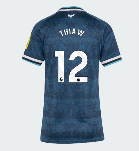 Newcastle United Malick Thiaw #12 Venkovní Dres pro Dámské 2026-27 Krátký Rukáv Newcastle United Malick Thiaw #12 Venkovní Dres pro Dámské 2026-27 Krátký Rukáv